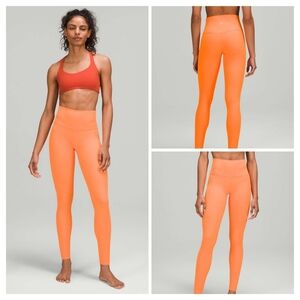 Lululemon Align High-Rise Pant Orange Soda- 28" (Full-length)